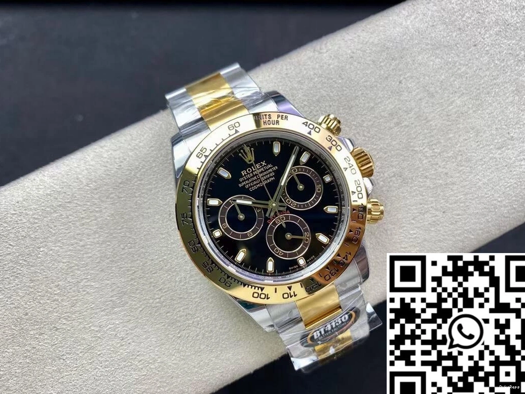 Dial M116503-0004 Daytona Rolex Black BT Factory Gold Yellow 0122